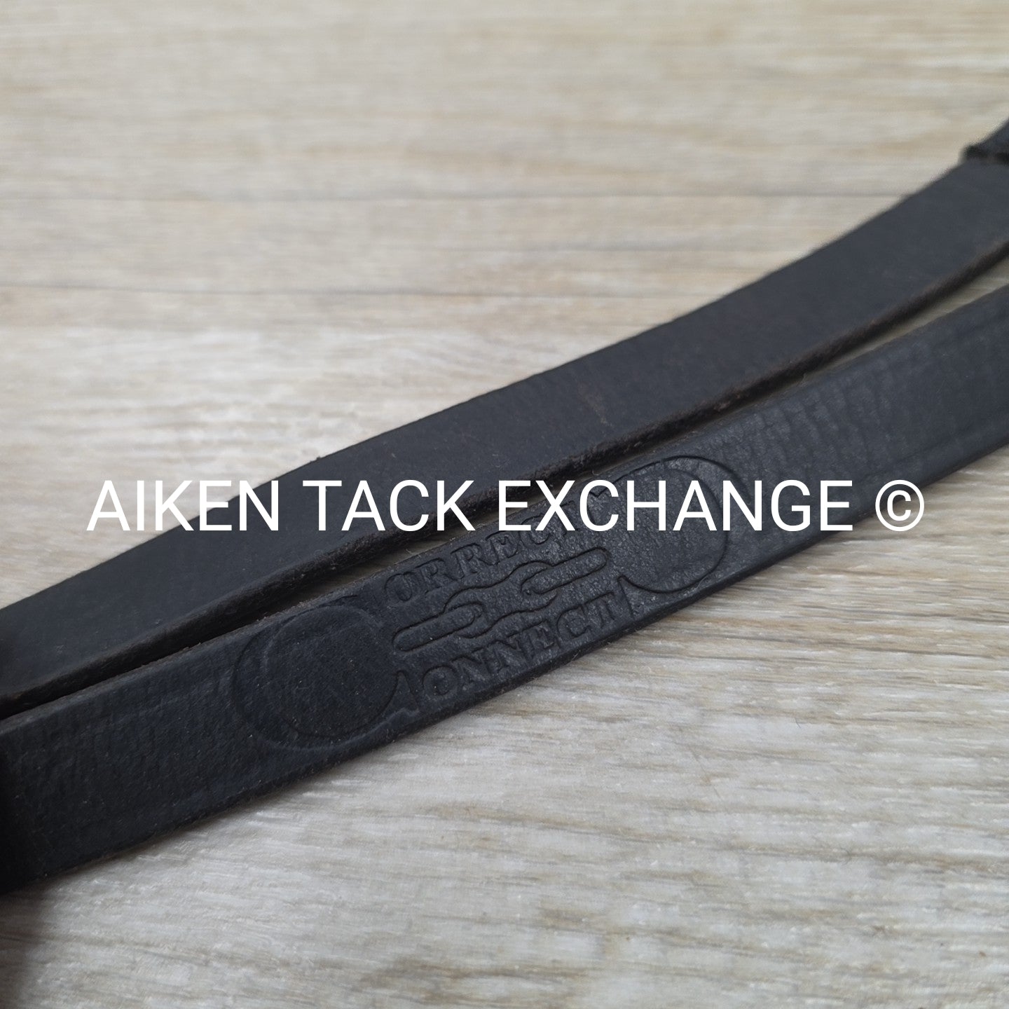 Correct Connect Intermittent Padded Reins, Black, 48"