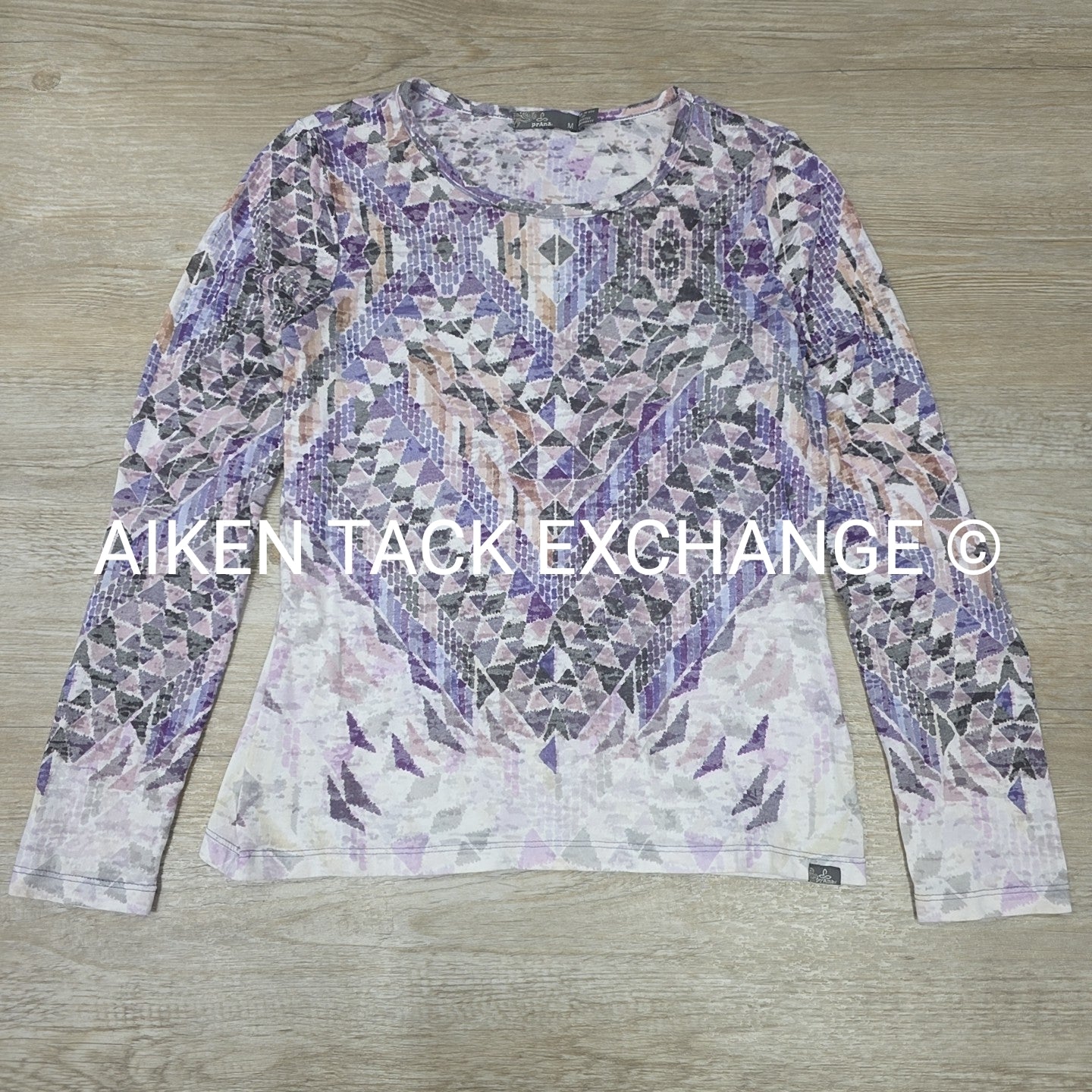 PrAna Long Sleeve Top, Size Medium