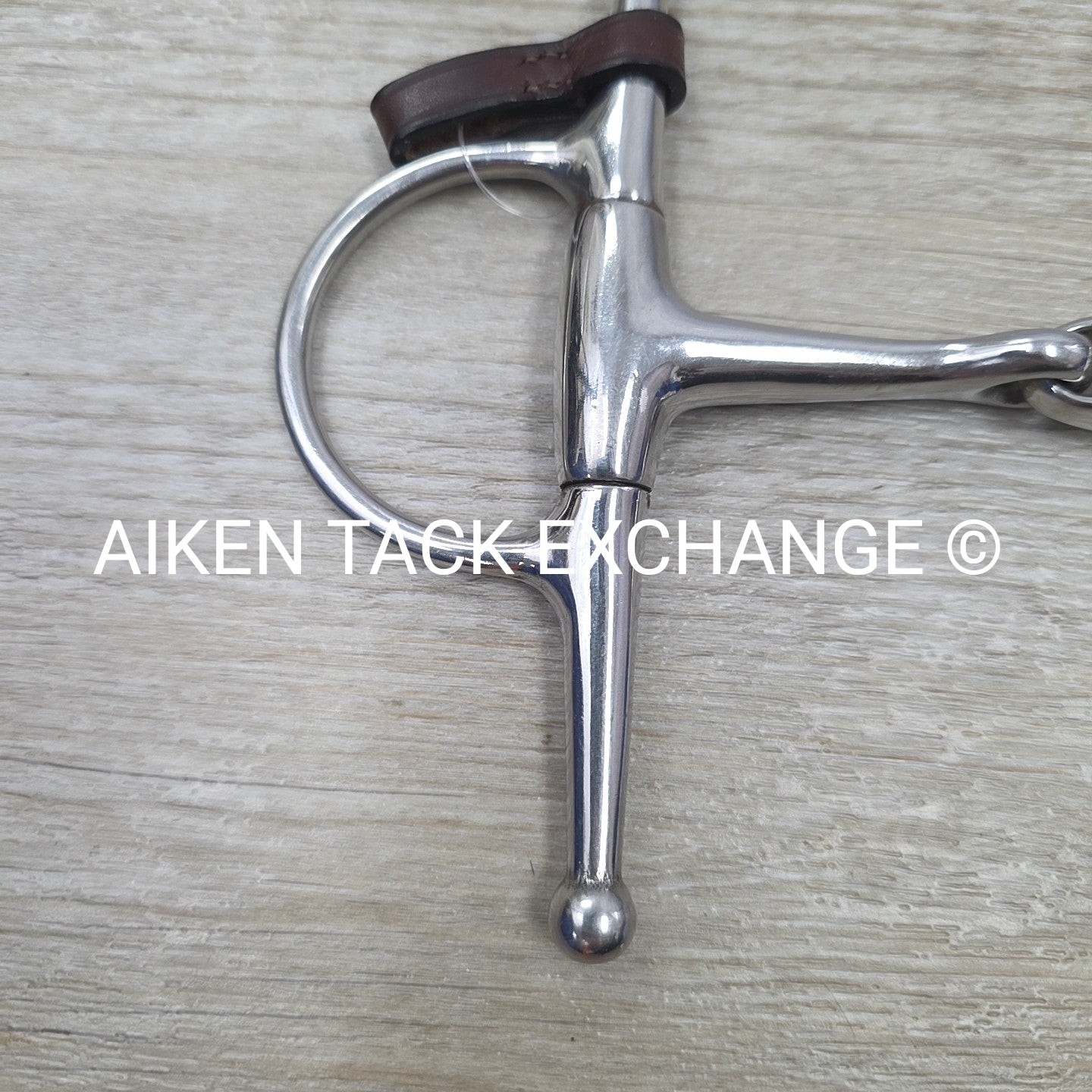 Centuar Double Joint Full Cheek Bit with Keepers 5.25"