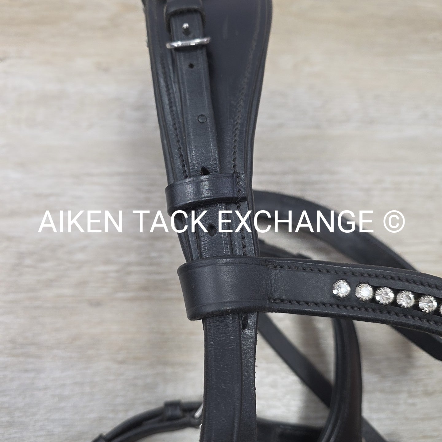 Tota Comfort System Drop Noseband Bridle, No Reins, Black, Size Full