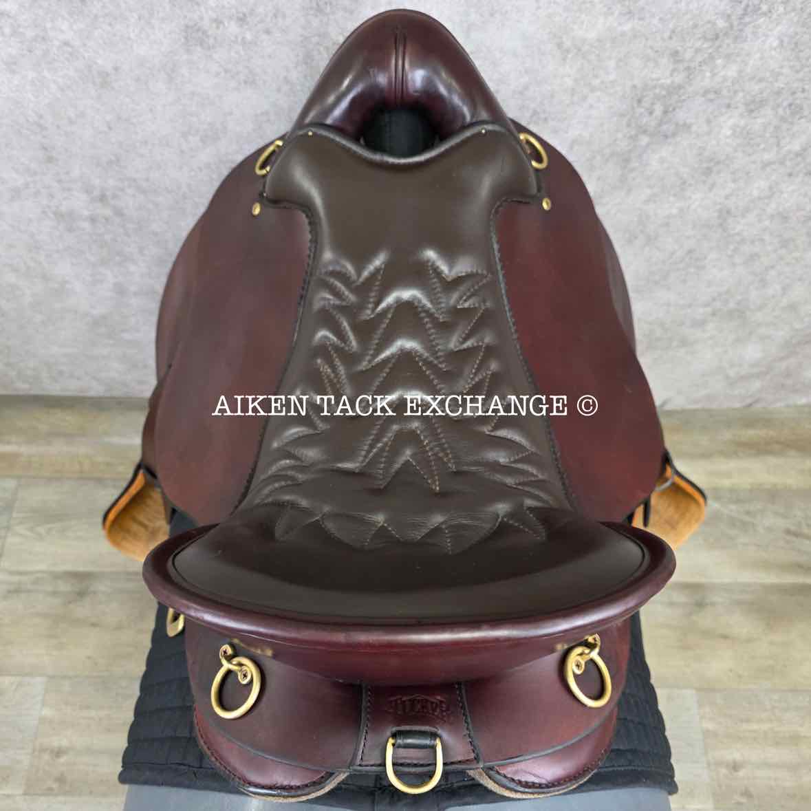 **SOLD** 2008 Tucker 146 River Plantation Endurance Trail Saddle, 17.5" Seat, Medium Tree - Semi QH Bars