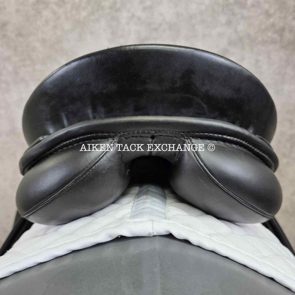 1995 Passier Patron Dressage Saddle, 17.5" Seat, Medium Tree, Wool Flocked Panels