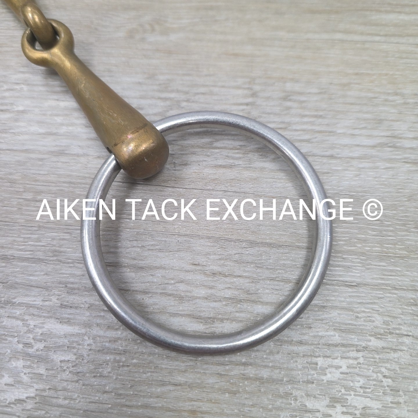 Herm Sprenger Aurigan Single Joint Loose Ring Bit 5.25"