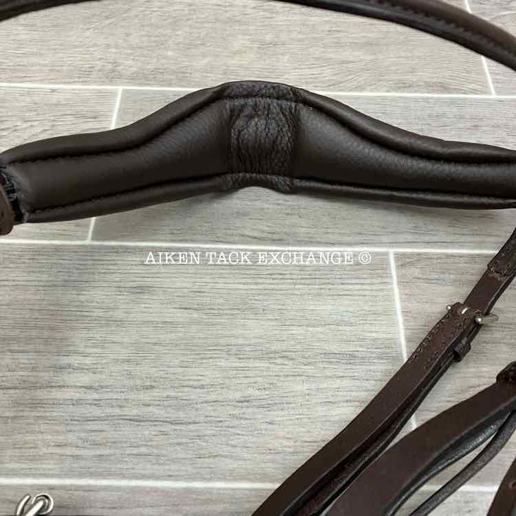 Stubben Switch 2-in-1 Snaffle & Weymouth Bridle, Brown, Size Full