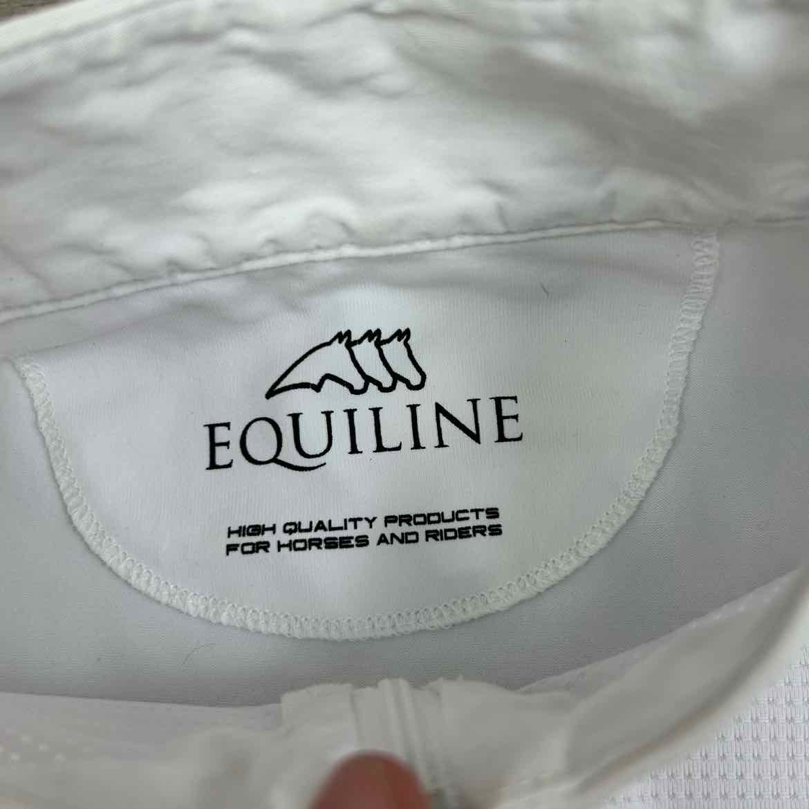Equiline Long Sleeve Show Shirt, Size Large