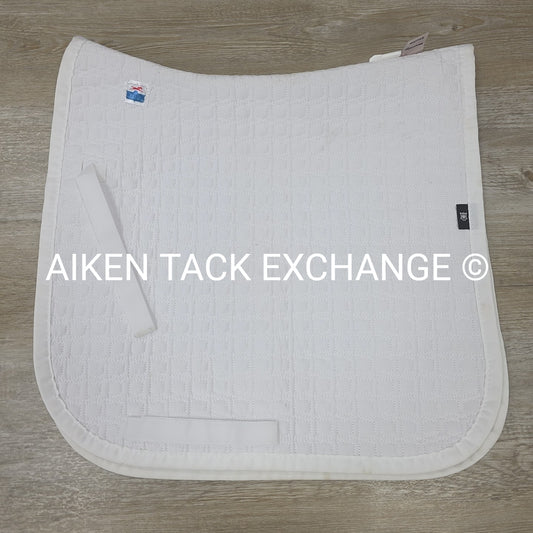 Mattes Light Flannel Quilted Square Dressage Saddle Pad