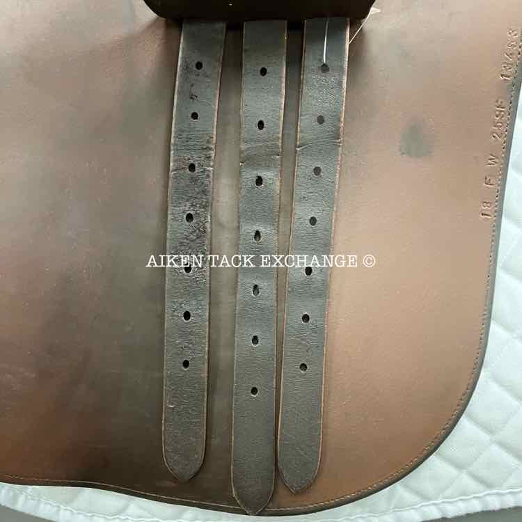 Beval LTD The Natural Close Contact Jump Saddle, 18" Seat, Medium Tree, Foam Panels