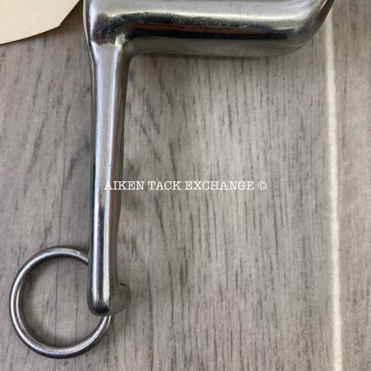 Hollow Mullen Mouth Weymouth Bit, No Curb Chain 5.25"