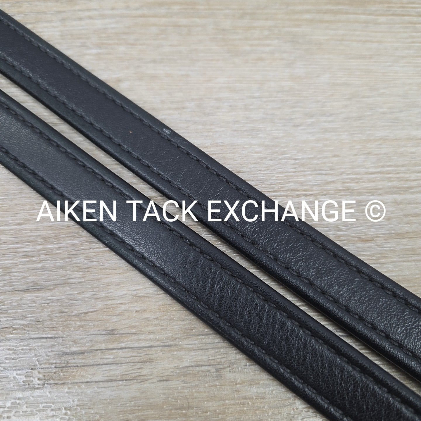 HFP Nylon Lined Stirrup Leathers, Black, 54"