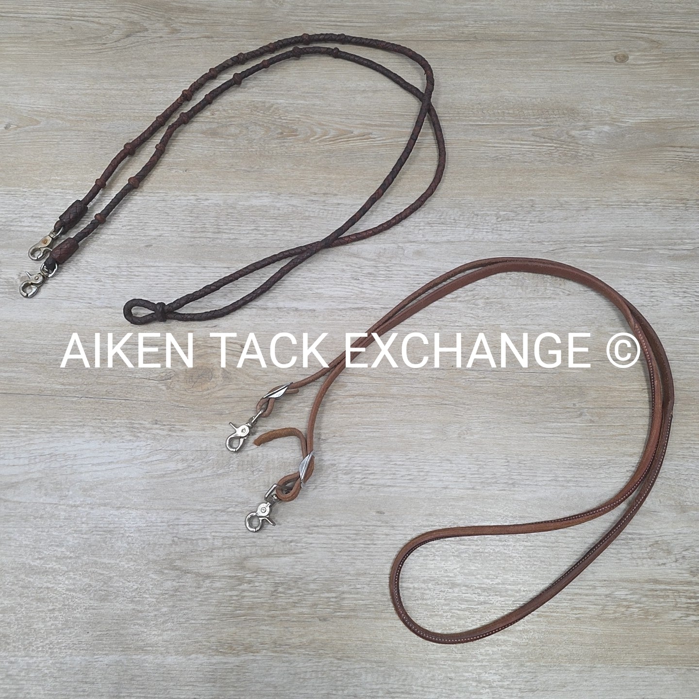 BARGAIN BUNDLE: 2 Pairs Western Reins with Snaps