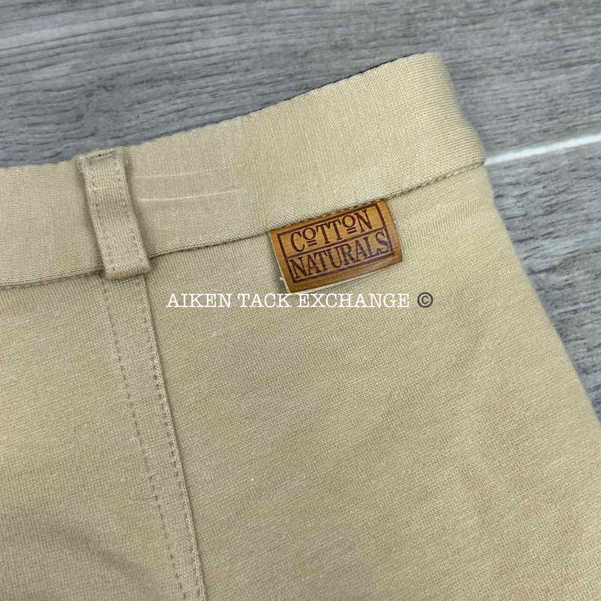 On Course Cotton Naturals Full Seat Breeches, Size 34