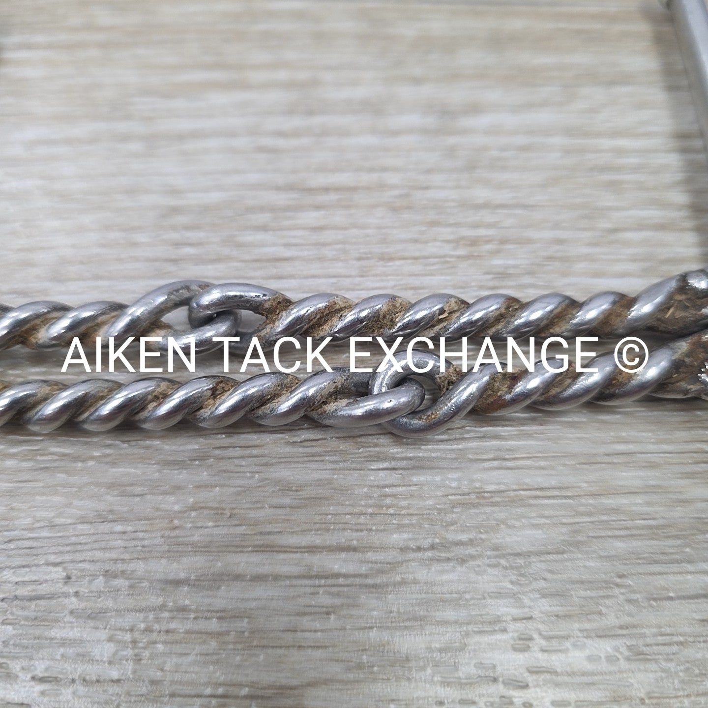 Full Cheek Double Twisted Wire Bit 5"