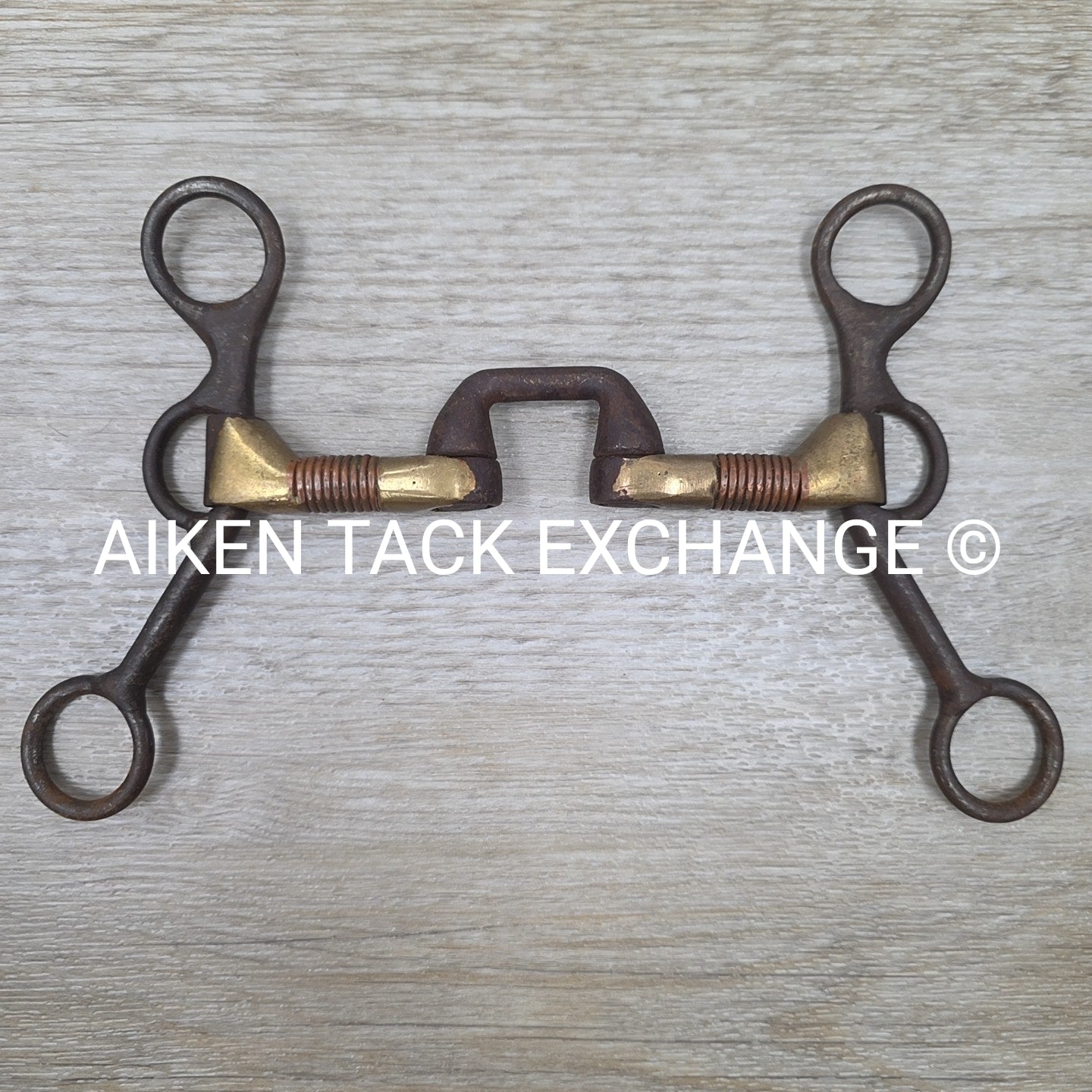 Ported Correction Sweet Iron Bit with Copper Wire 5.25"