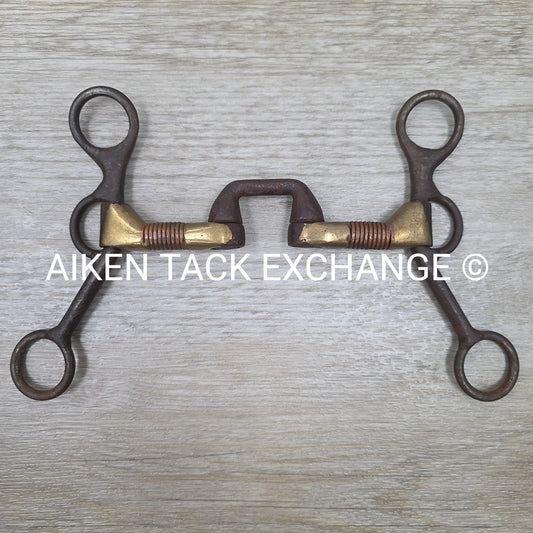 Ported Correction Sweet Iron Bit with Copper Wire 5.25"