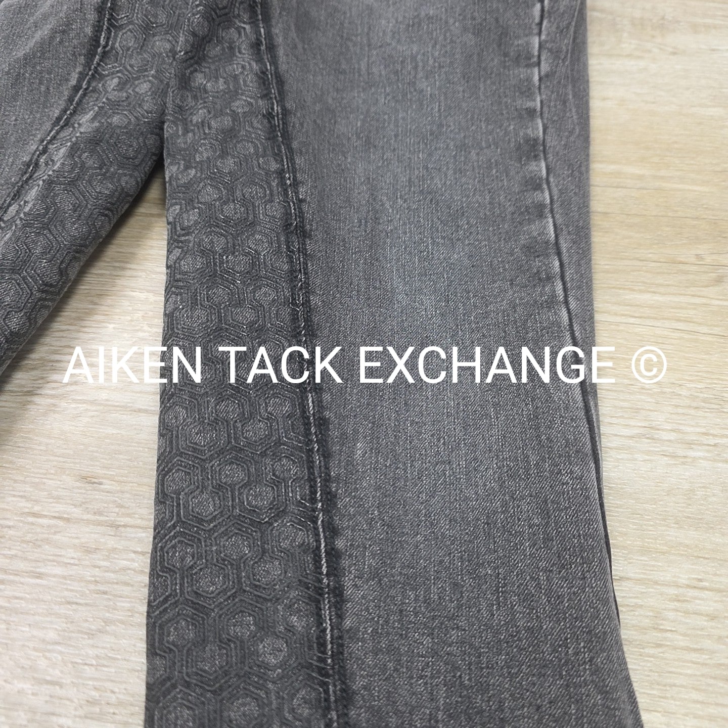 Ariat Halo G Denim Silicone Grip Full Seat Breeches, Size 24