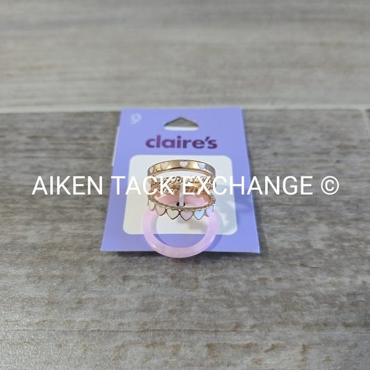Claire's Stackable Rings - Size 9