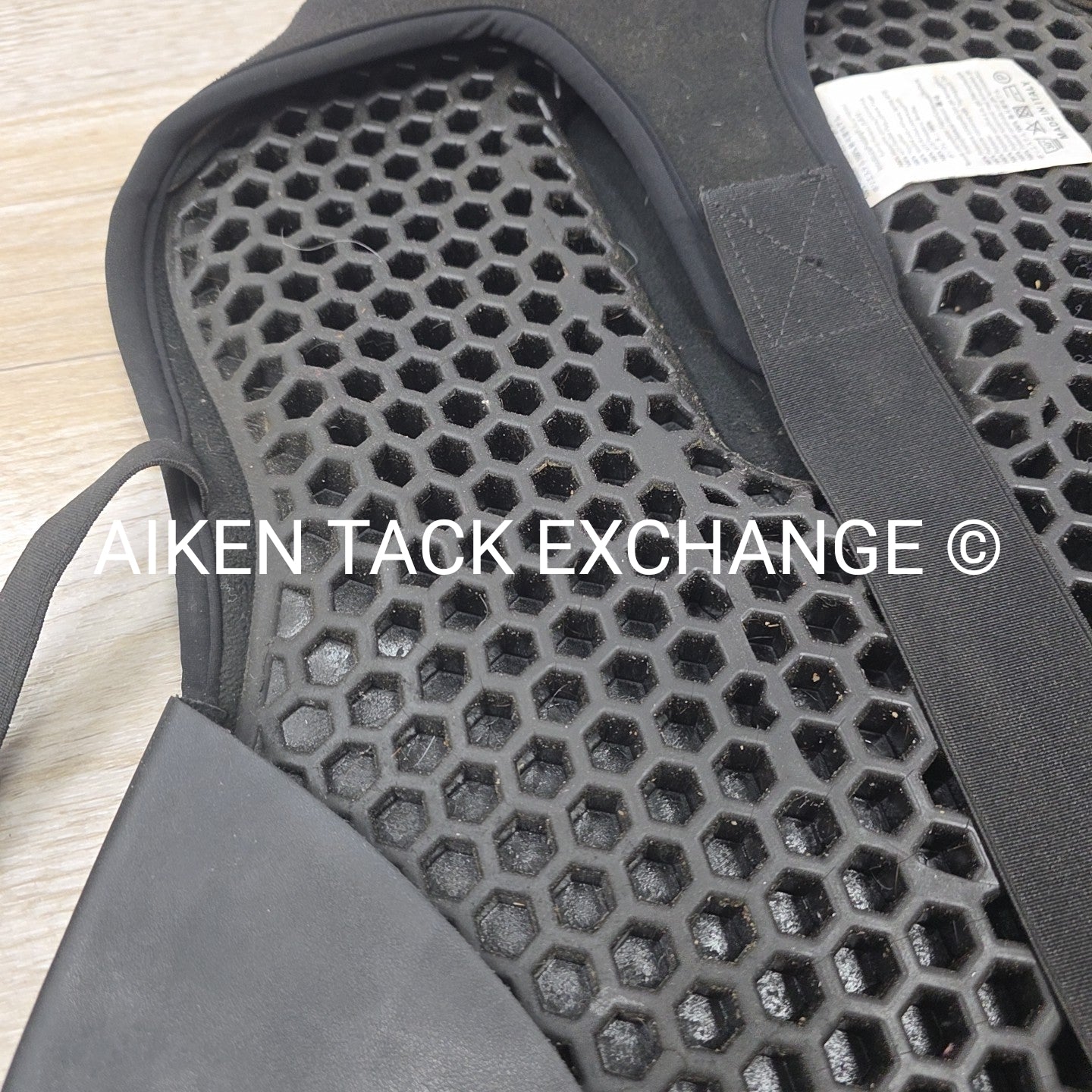 Acavallo Ortho-Coccyx Seat Saver Dressage Saddle Pad, Black