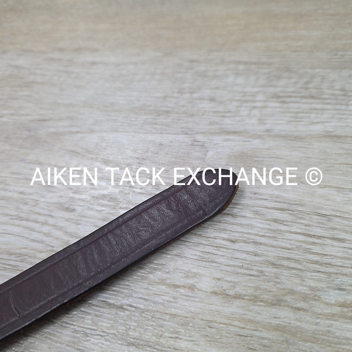 Leather Lead with Brass Chain