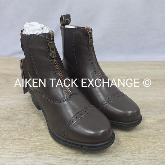 Dublin Altitude Zip Paddock Boots, Brand New, Brown, Women's 7.5