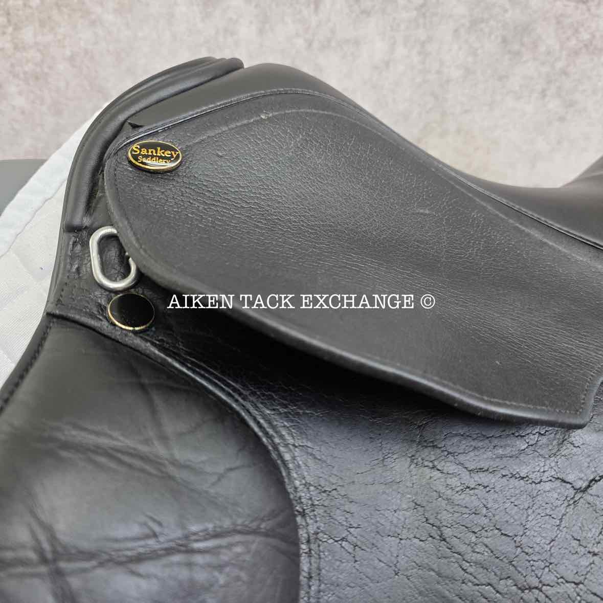 Sankey Balmoral Endurance All Purpose Saddle, 17.5" Seat, Medium Wide Tree, Wool Flocked Panels