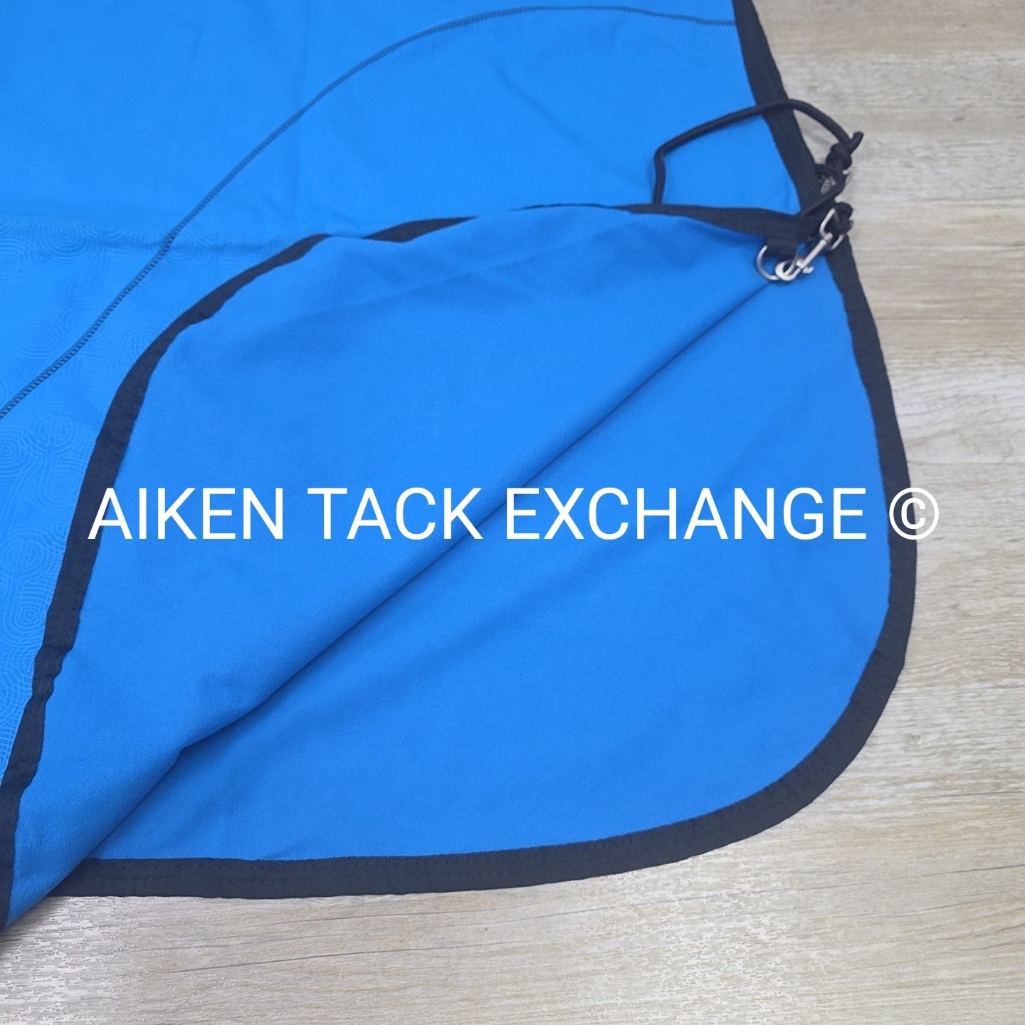 Fenwick Equestrian Softshell Therapeutic Bamboo Blanket, Blue, Size 74"