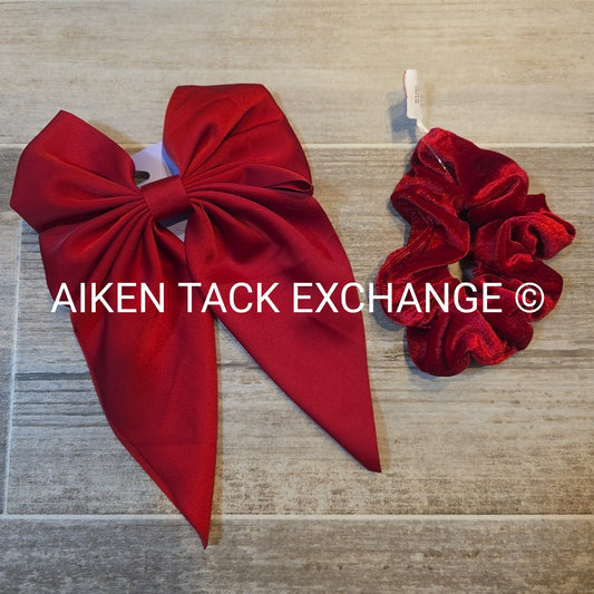 Claire's Hair Bundle - 1 Scrunchie, 1 Hair Clip