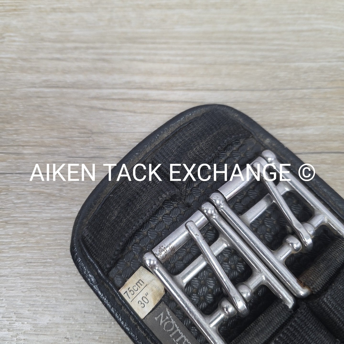 Ovation Airform Chafeless Dressage Girth, Black, Size 30"