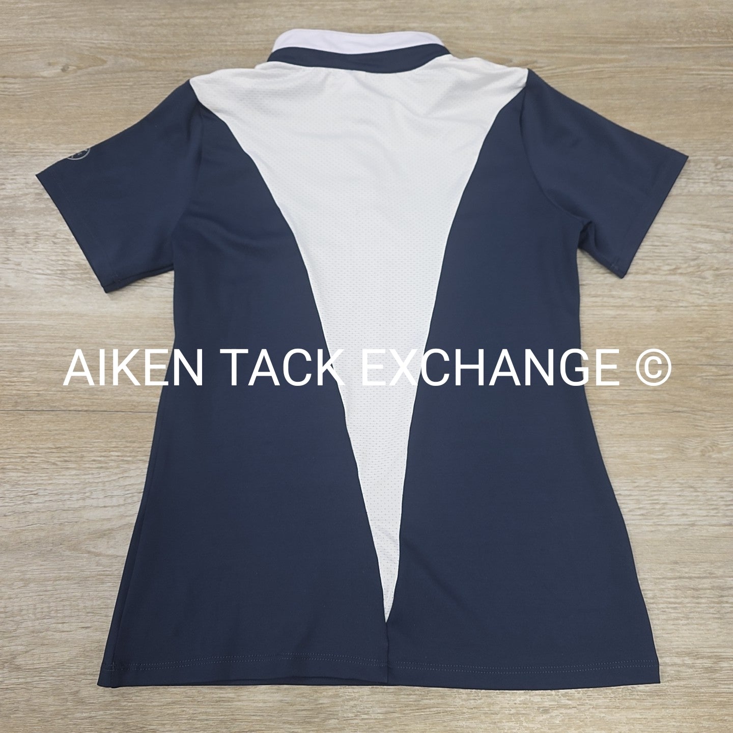 Free Ride Equestrian Devon Short Sleeve Show Shirt, Size Large