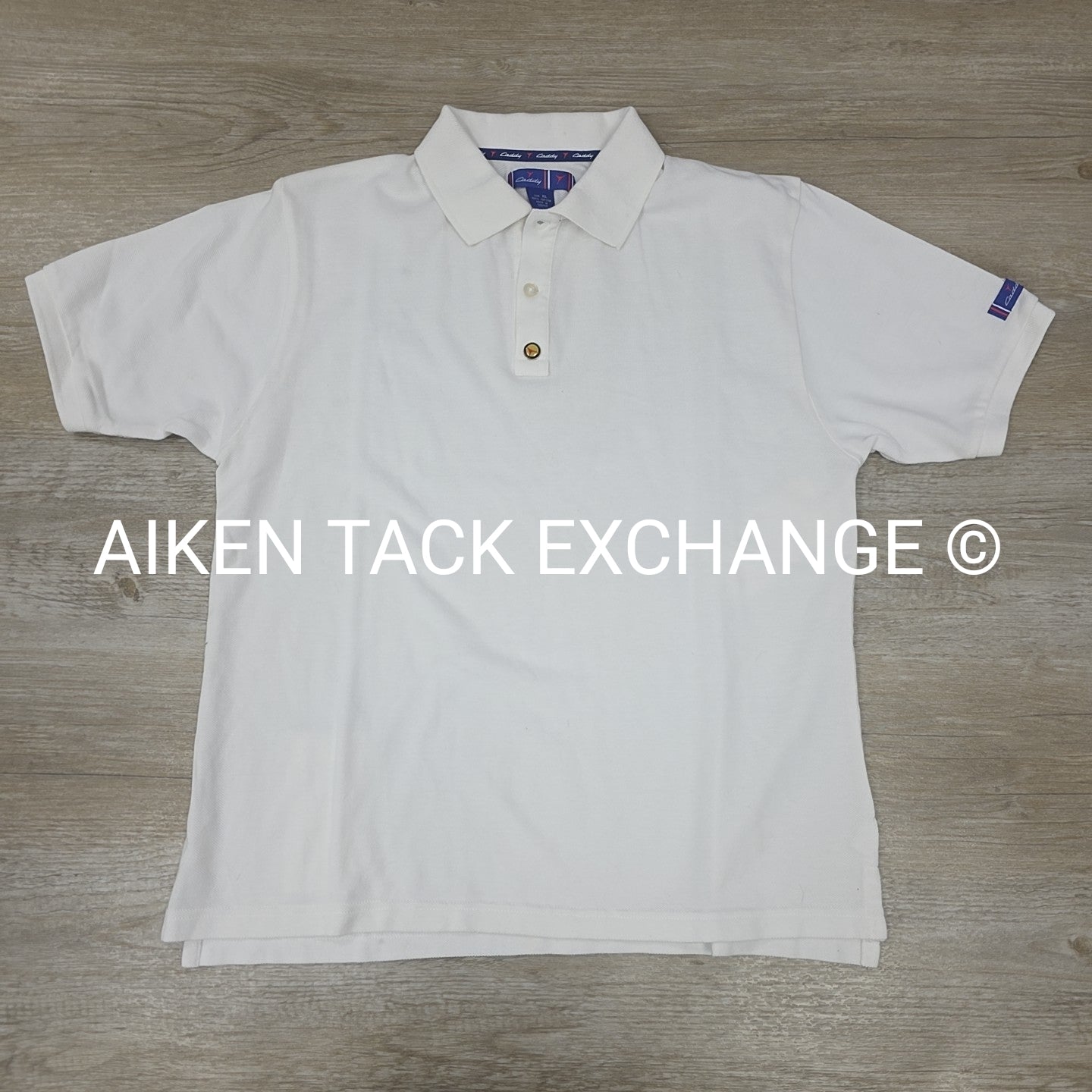 Caddy Short Sleeve Polo Top, Size X-Large