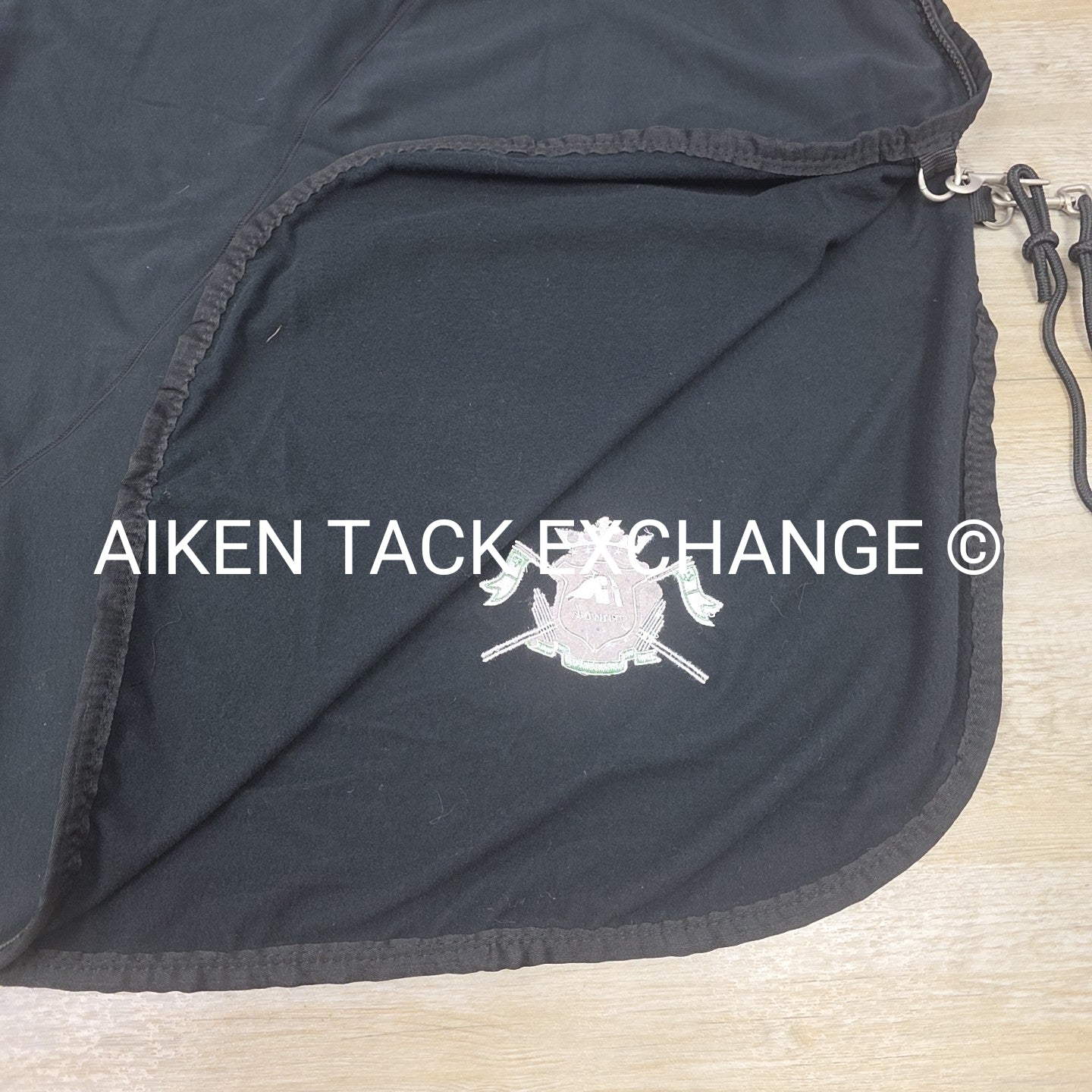 Fenwick Equestrian Sporty Dress Sheet Cooler, Black, 74"