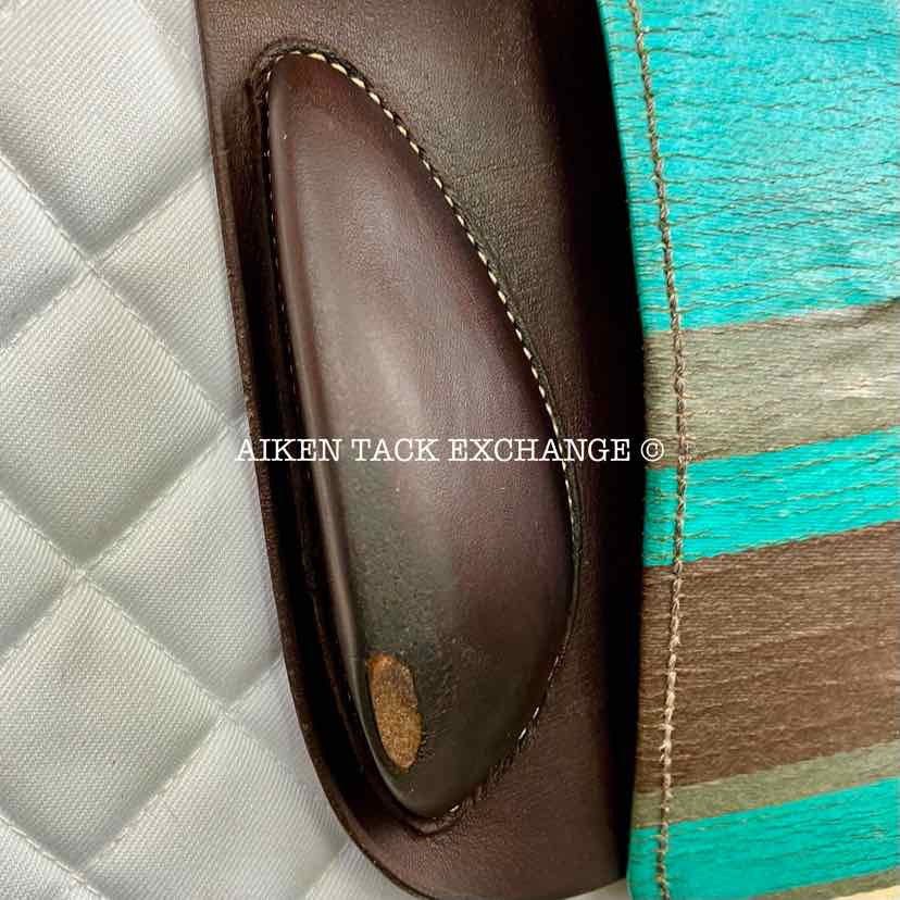 **SOLD** 2013 Voltaire Palm Beach Close Contact Jump Saddle, 17" Seat, 2A Flap, Medium Wide Tree, FIN Panels, Full Buffalo Leather