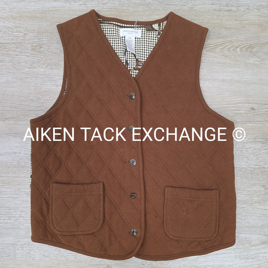 Jones New York Sport Quilted Vest, Size Small