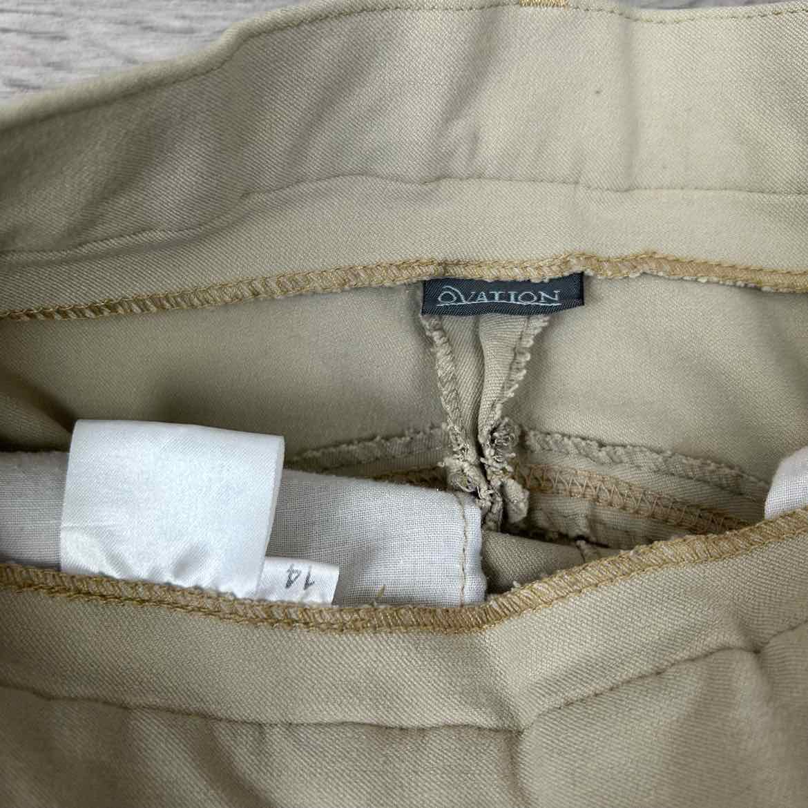 Ovation Knee Patch Breeches, Size 14