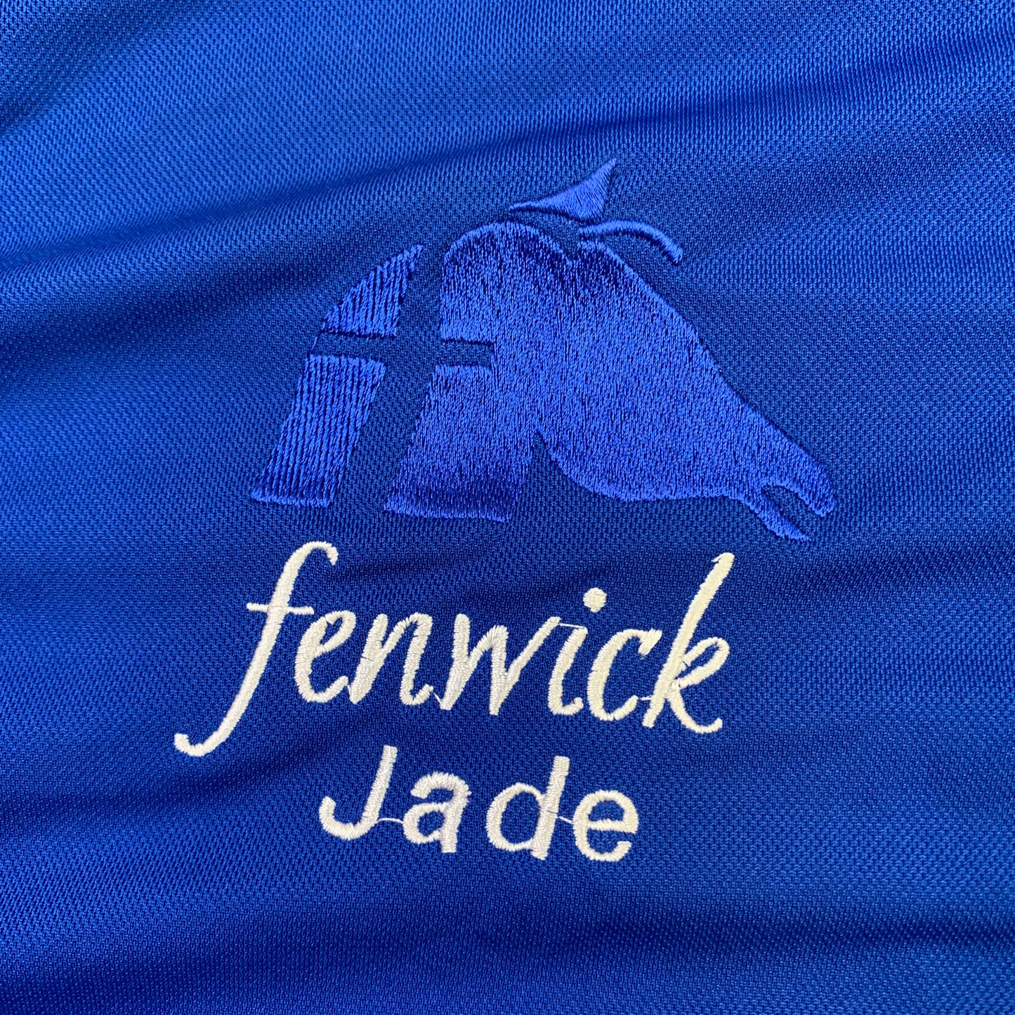 **CLEARANCE** Fenwick Equestrian Therapeutic Jade Cooler, Royal Blue (Sizes 74", 78" & 82")