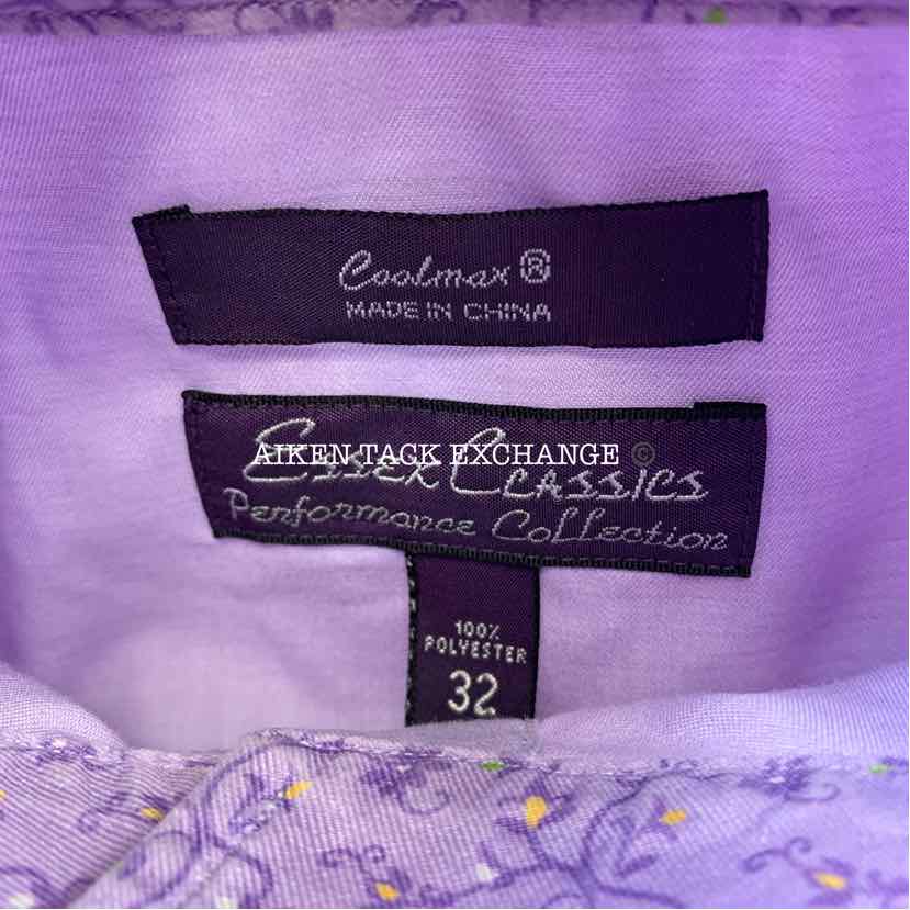 Essex Classics Long Sleeve Show Shirt, Size 32