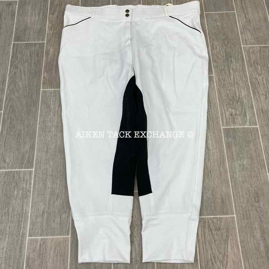 Royal Highness Front Zip Full Seat Breeches, Size 44 R