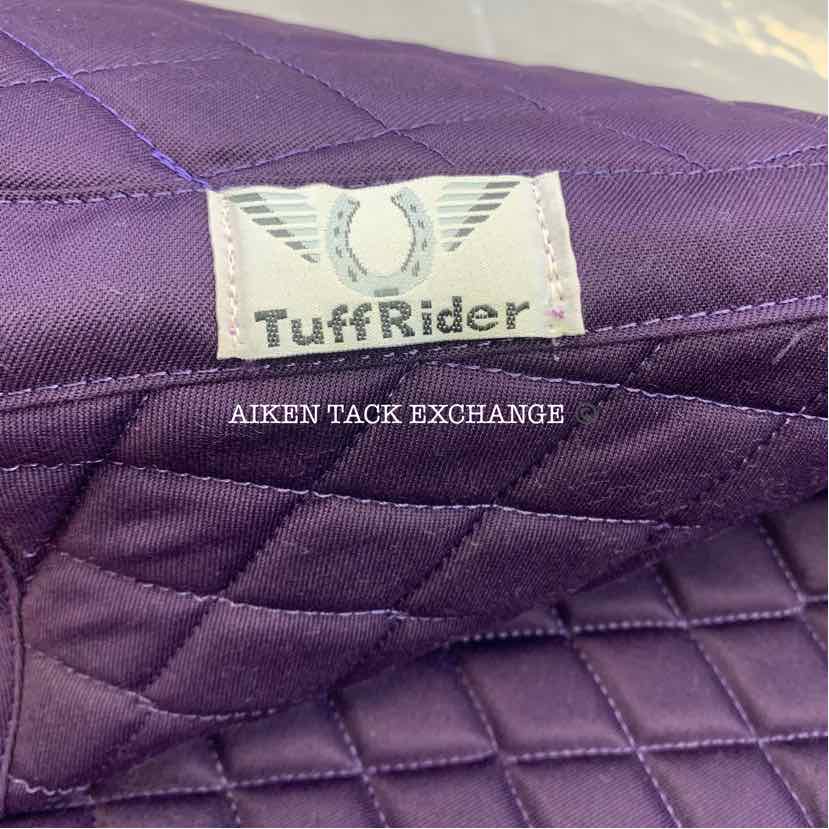 TuffRider All Purpose Saddle Pad with ATE Logo, Deep Wisteria