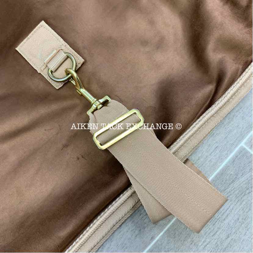 **CLEARANCE** Fenwick Equestrian EquSuede Performance Dress Blanket Cooler, Mocha, 74"