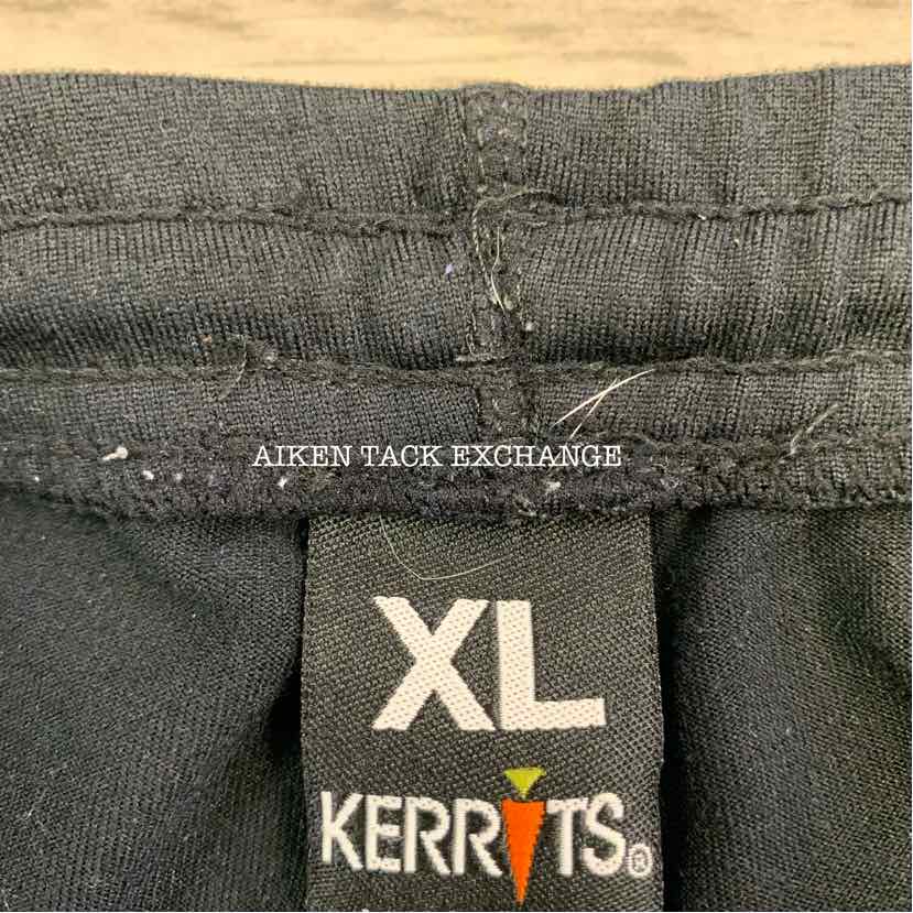 Kerrits Flow Rise Knee Patch Performance Tights, Size XL