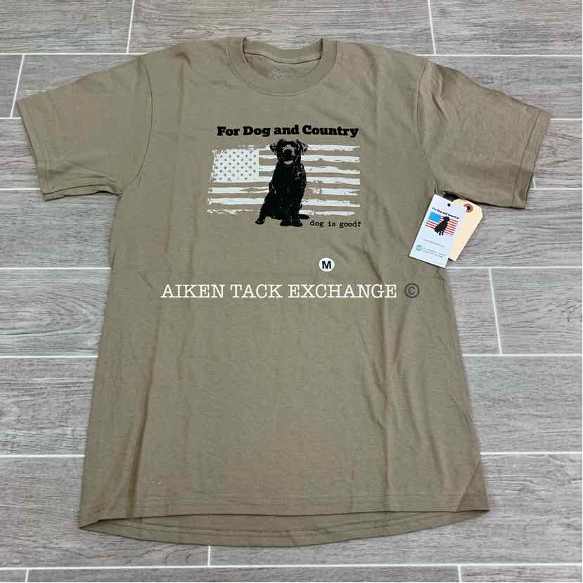 Dog is Good Cotton T Shirt, Size M (Unisex)
