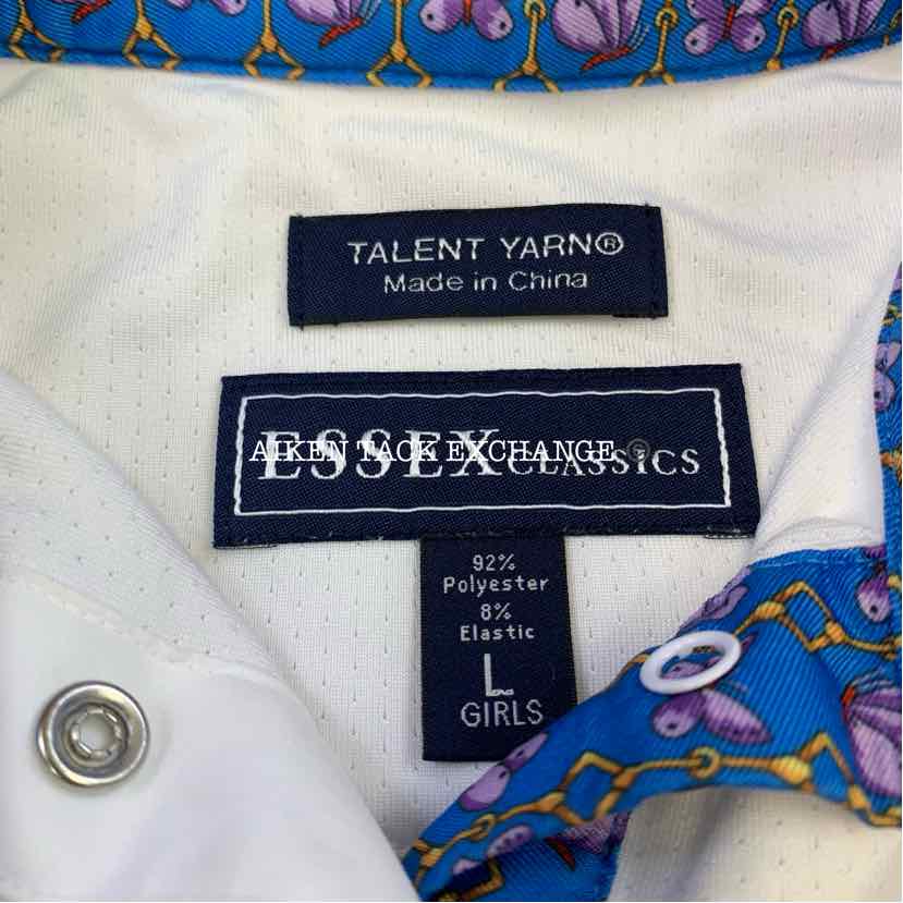 Essex Classics Talent Yarn Long Sleeve Show Shirt, Size Large