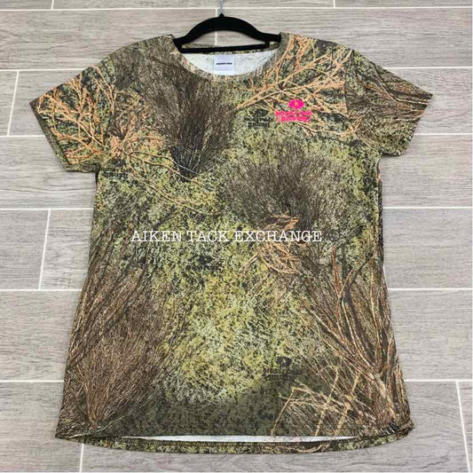 Mossy Oak Mossy Brush Camo Camouflage Short Sleeve T-Shirt, Size L, Brand New