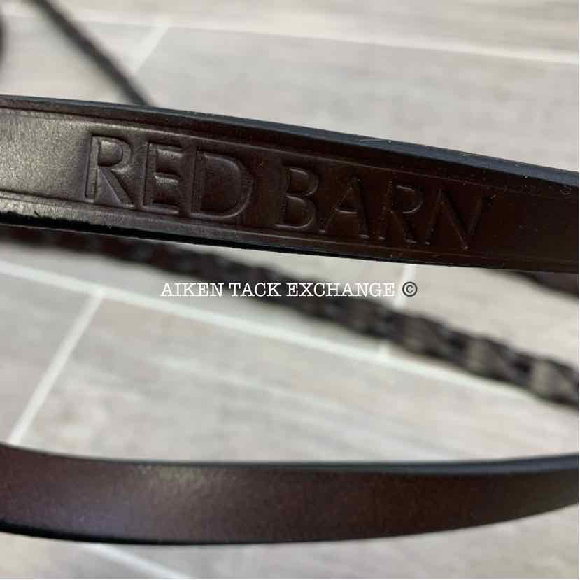 KL Select Red Barn Fancy Stitched Laced Reins 60" XFull
