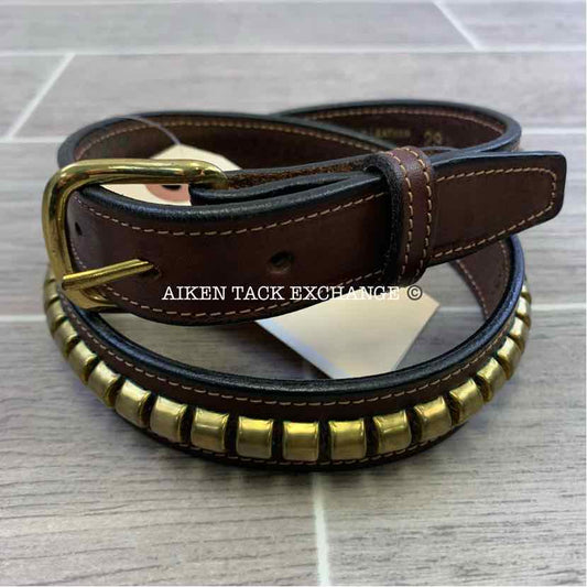 Tory Leather Clincher Belt 28