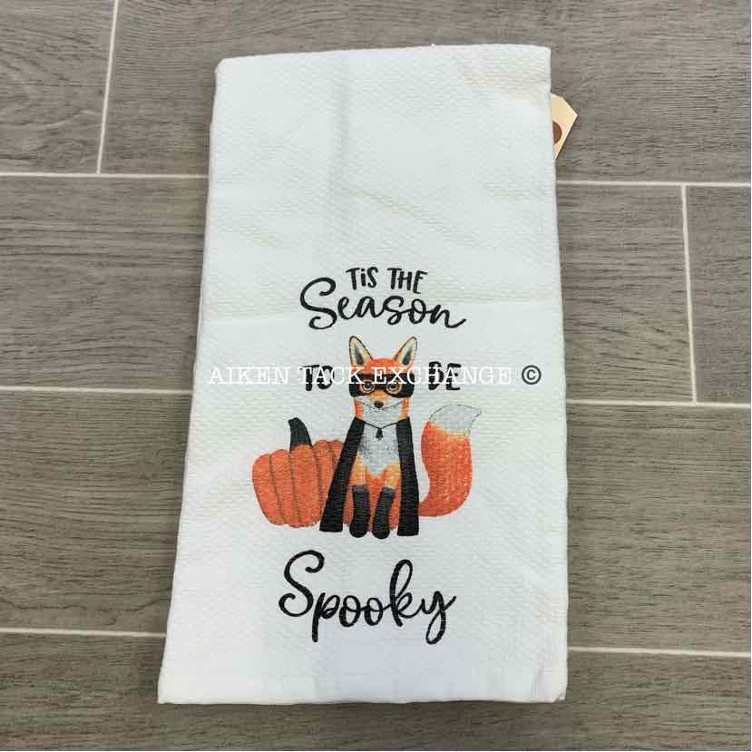 Spooky Fox Kitchen Towel