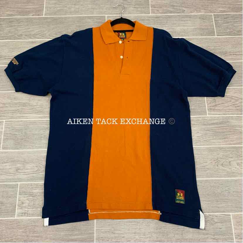 La Martina Polo Gear Short Sleeve Pique Polo Shirt, Size L, Brand New