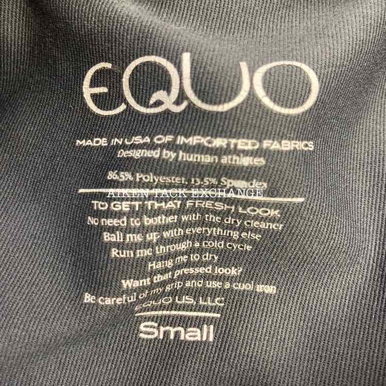 EQUO Silicone Grip Knee Patch Riding Tights, Size Small