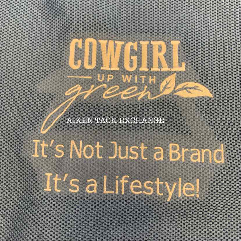 Cowgirl Up with Green Mesh Cooler 74"
