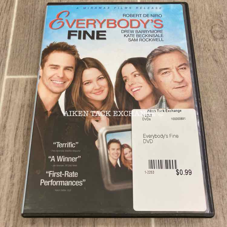 Everybody's Fine DVD – Aiken Tack Exchange