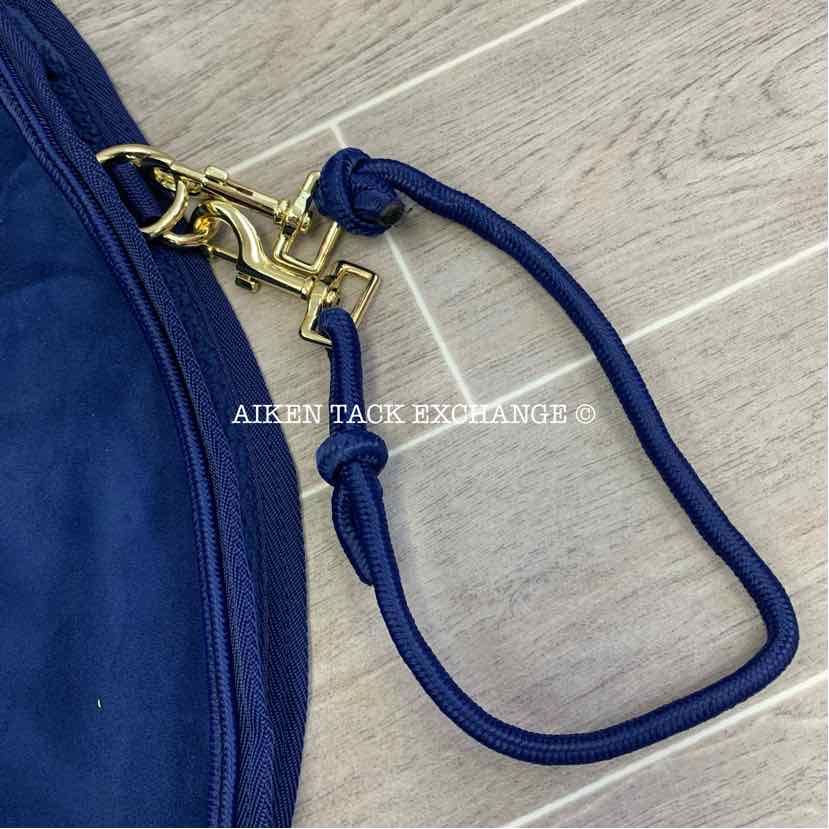 **CLEARANCE** Fenwick Equestrian EquSuede Performance Dress Blanket, Blue, 74"